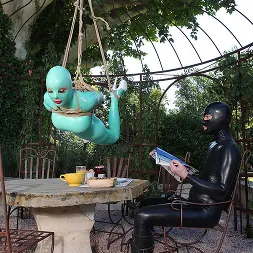 Latex Lucy in 'DDF' Suspended Penetration (Thumbnail 6)